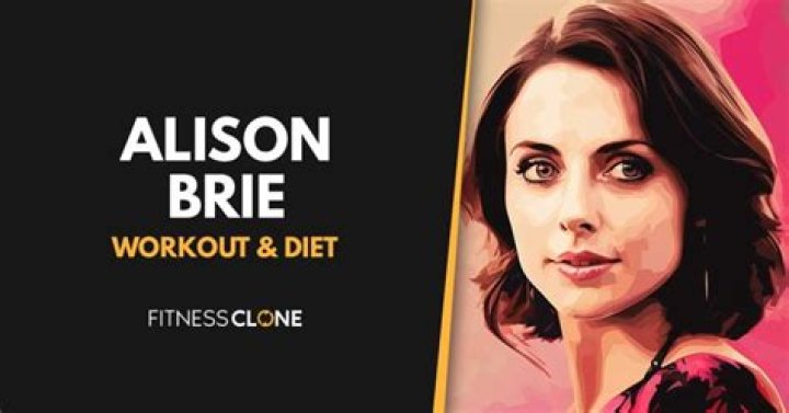 Alison Brie Workout Routine