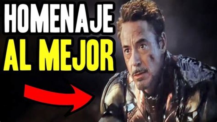 Homenaje mcfly a Iron Man! antes del futuro de Marvel despedir al mejor