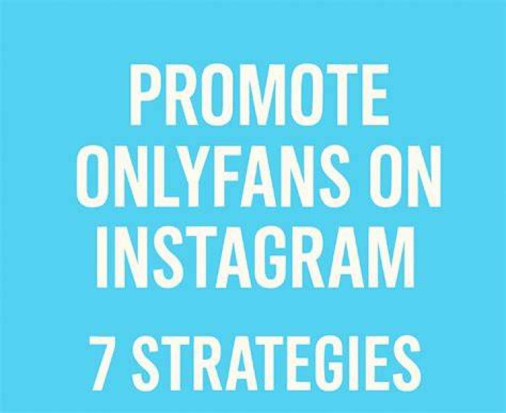 promote onlyfans on Instagram