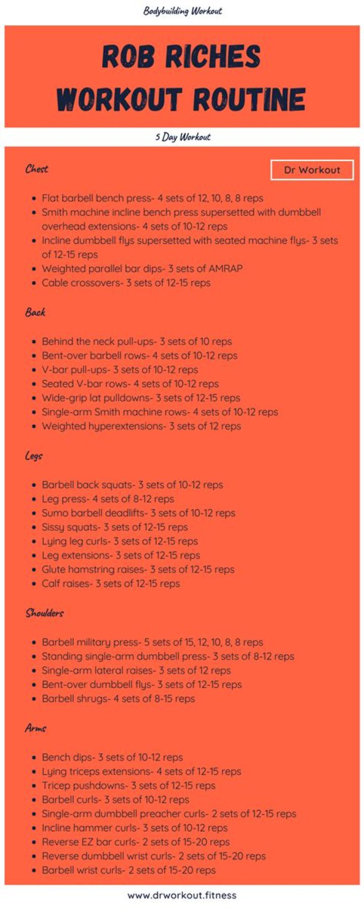 Rob Estes Workout Routine
